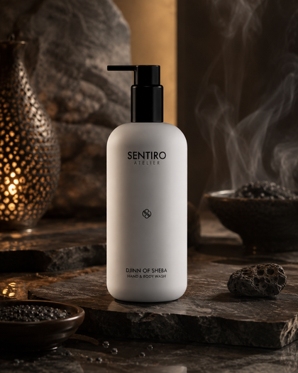 DJINN OF SHEBA Hand & Body Wash 300 ml von Sentiro Atelier