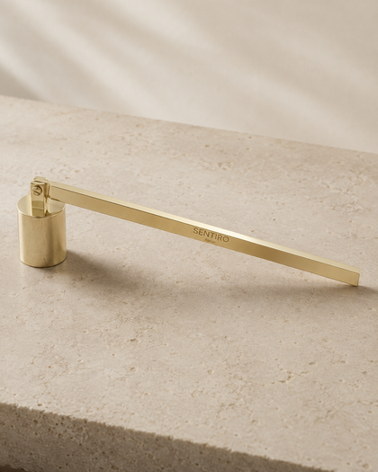 Sentiro Kerzenlöscher in Champagne Gold