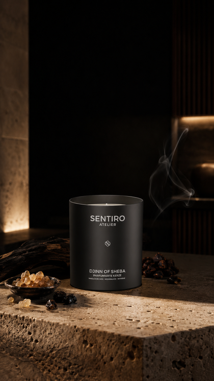 DJINN OF SHEBA Duftkerze von Sentiro Atelier
