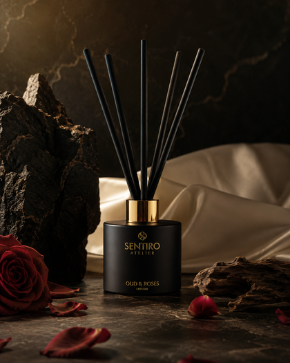 OUD & ROSES Reed Diffuser 100 ml von Sentiro Atelier