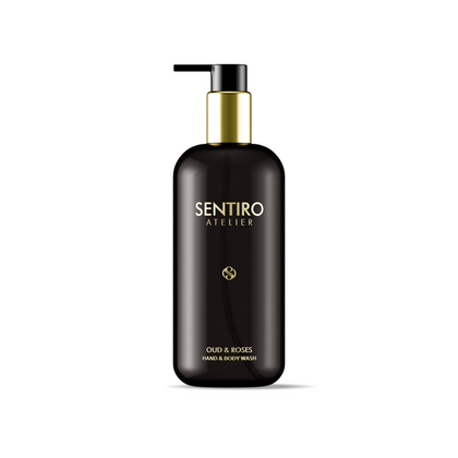 OUD & ROSES Hand & Body Wash 300 ml von Sentiro Atelier