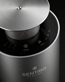 Material- und Designdetails des SPHERE MOTION Autoduft-Diffusers