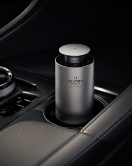 SPHERE MOTION Premium Autoduft-Diffuser als Produkt-Hero