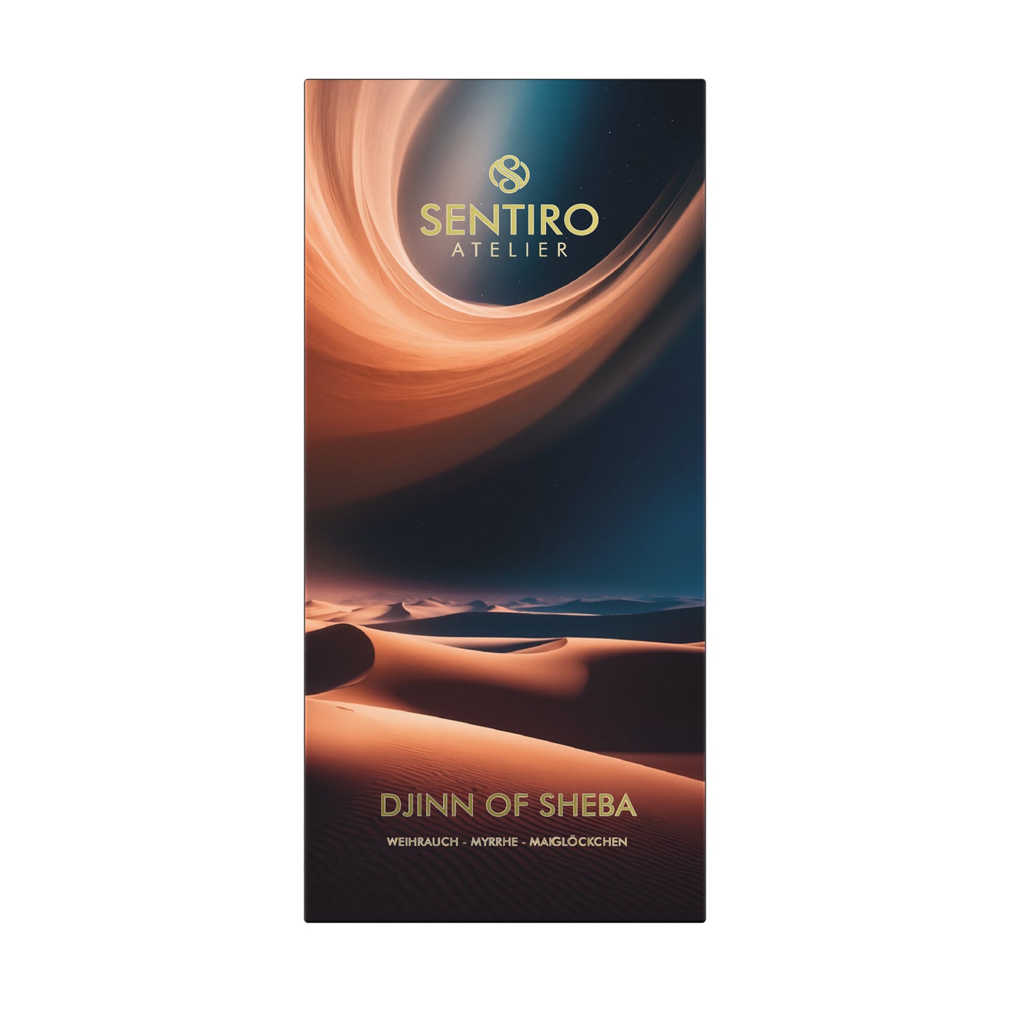 Djinn of Sheba Duftkerze – Mystik und Eleganz in Flammen