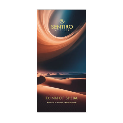 Djinn of Sheba Duftkerze – Mystik und Eleganz in Flammen