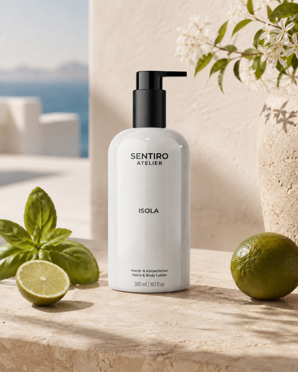 ISOLA Hand & Body Lotion von Sentiro Atelier