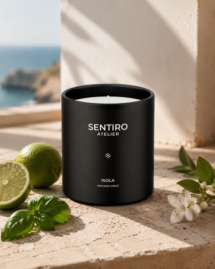 ISOLA Duftkerze von Sentiro Atelier